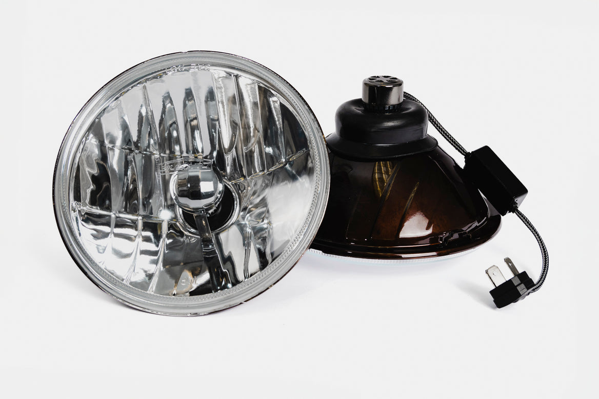 6014/6024 - 7" Modern Clear Headlamps LED, 12V