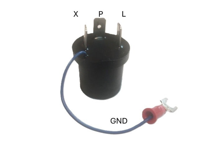 Flasher Electronic 3T 12 Volt Pos Gnd Only, 12V (LFM3PG)