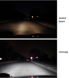 6014/6024 - 7" Classic Flat Fluted Headlamps LED, 12V (L7C-S) - view 4